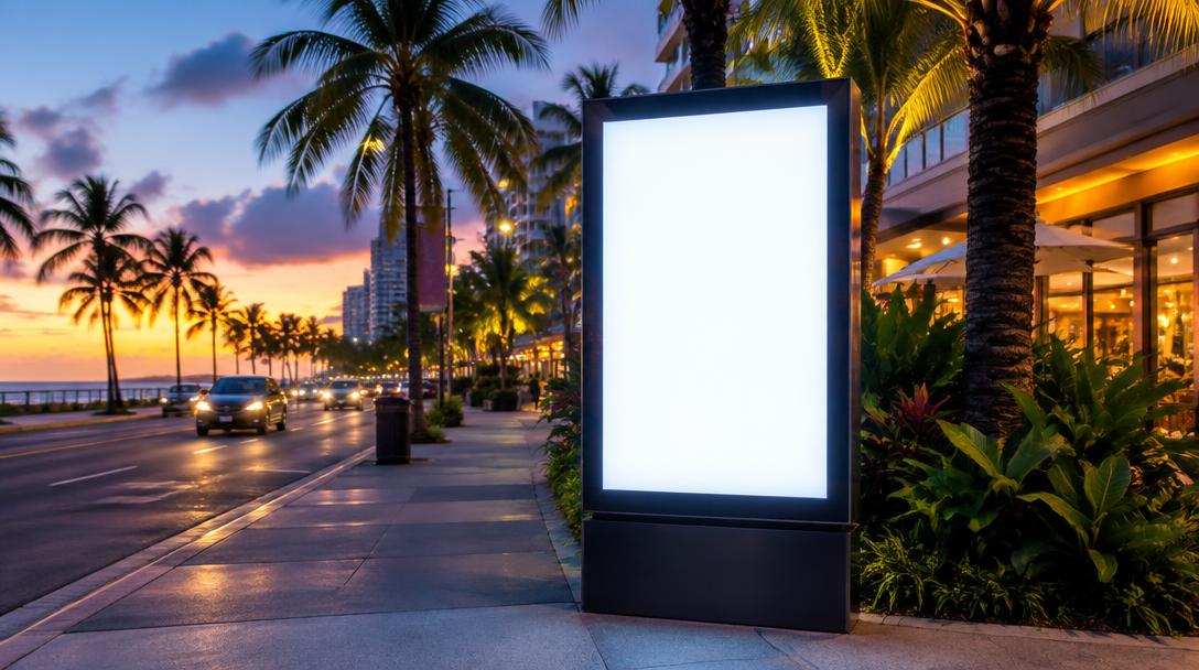 Screen Advertising — illustrative service image