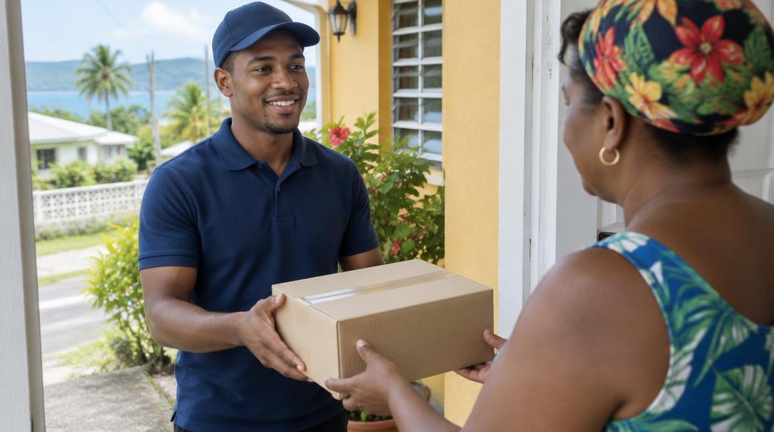Parcel & Package Pickup — illustrative service image