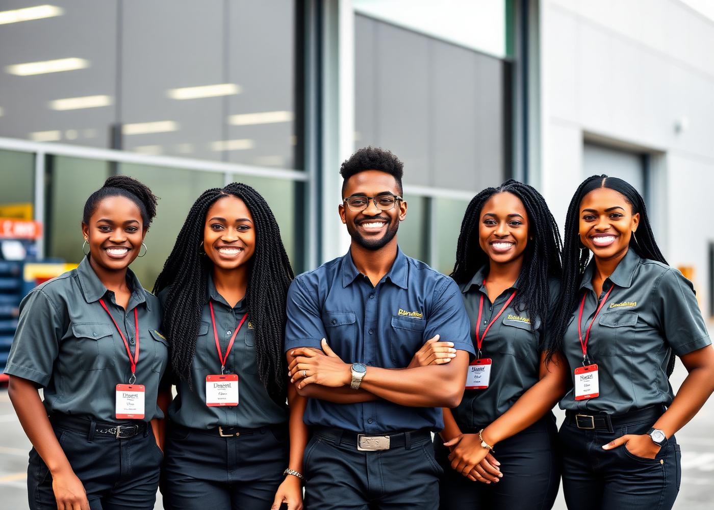 Kimtech Solution team in Guyana